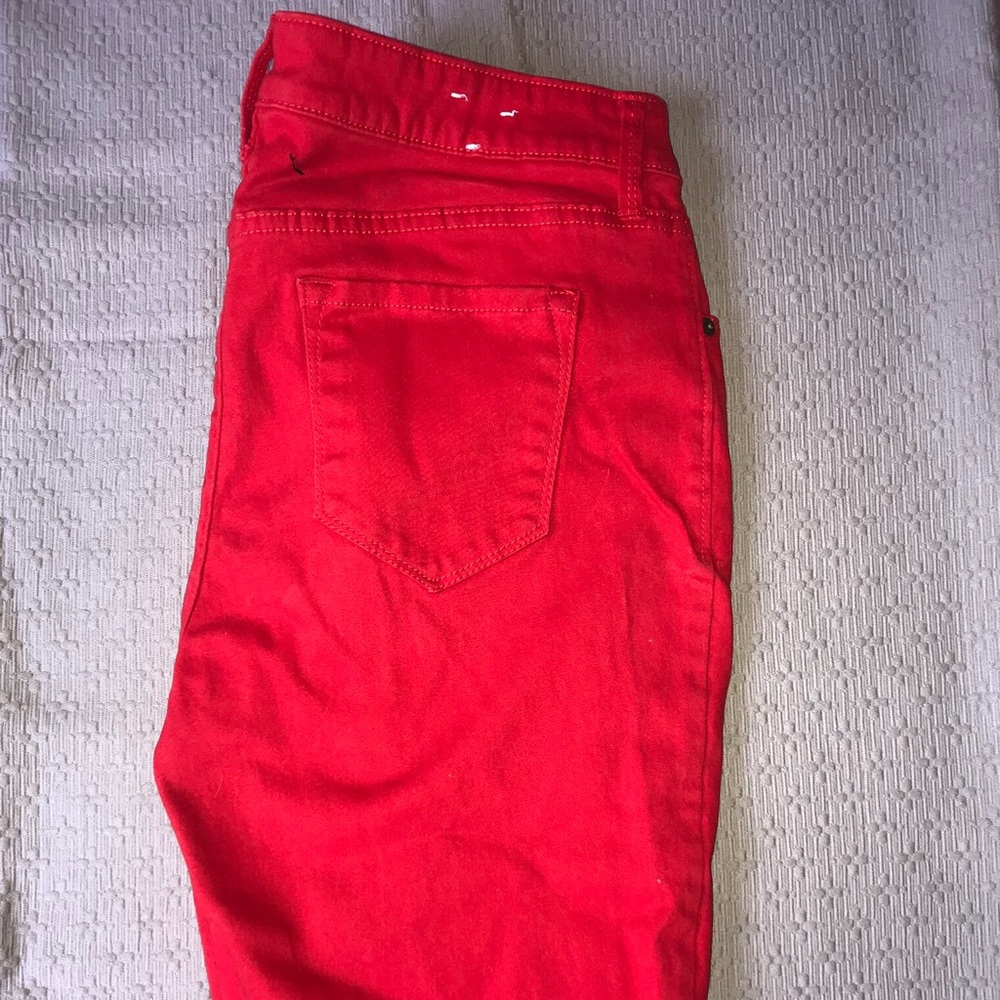 Red Denim jeans